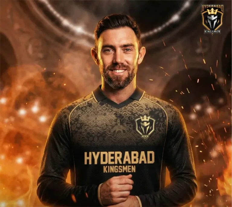 Glenn Maxwell will represent Hyderabad Kingsmen in PSL 11
